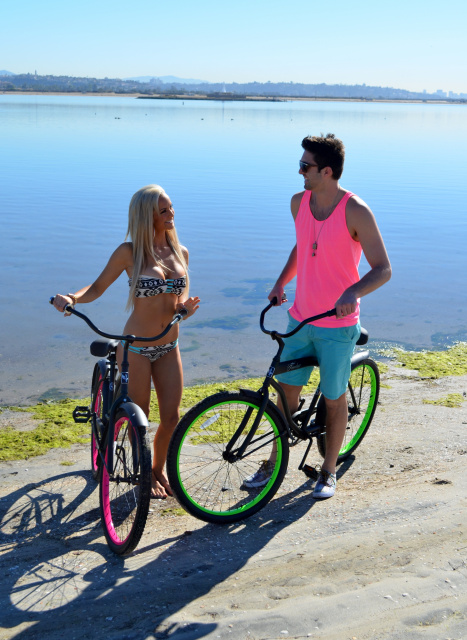 mens beach bike
